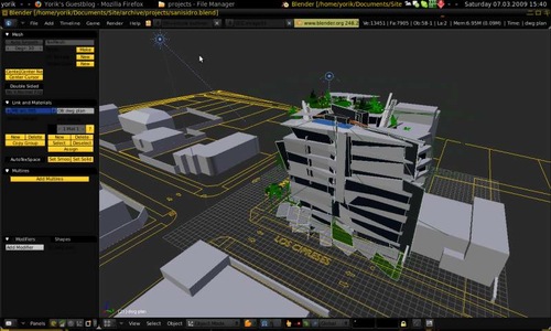 Workflow to create architectural visualization in Linux - Blender ...
