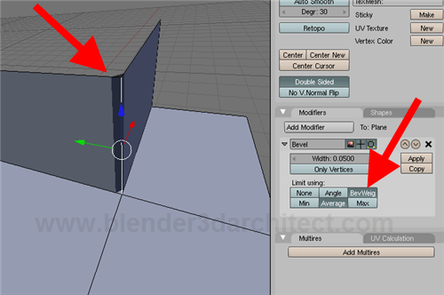 How To Use The Bevel Modifier To Chamfer Edges Of A Model Blender 3d Architect