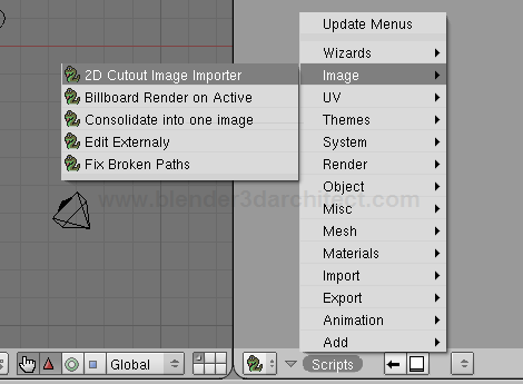 How to import multiple 2d cutout texture images to Blender 3D • Blender 3D  Architect