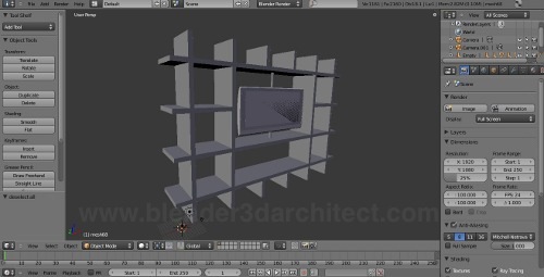 Using furniture the 3d warehouse in Blender 2.50 • Blender 3D