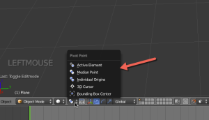 Figure 2.8 - Pivot point options