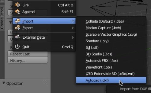 How to import  DWG files to Blender  Blender 3D Architect 