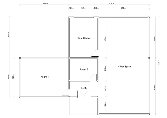 Sketching a floor plan in Blender • Blender 3D Architect