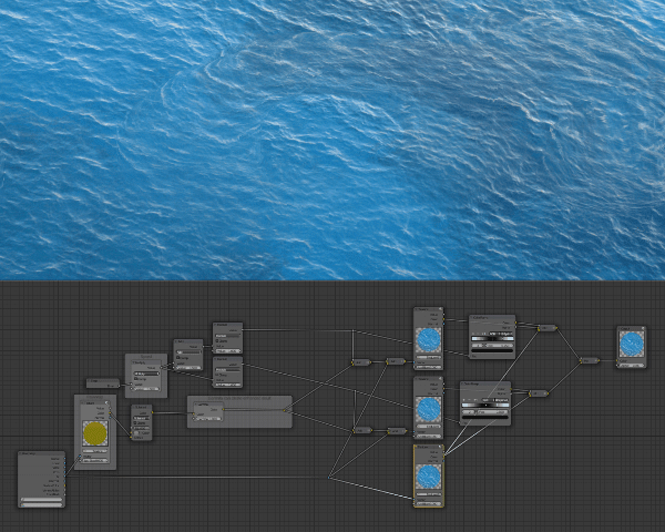 Real time water flow for architecture in UPBGE Real time water flow for architecture in UPBGE