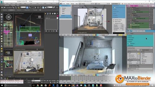 Importing 3ds Max Files To Blender Blender 3d Architect