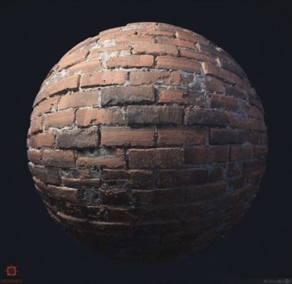 Free PBR Brick texture