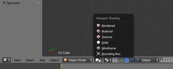 Рис.10 Режимы затенения объектов во вьюпорте Blender. Источник: https://www.blender3darchitect.com Рис.10 Режимы затенения объектов во вьюпорте Blender. Источник: https://www.blender3darchitect.com