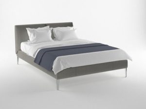 Four free bed models for Blender