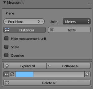 Controlling units with the MeasureIt Add-on: Metric and Imperial