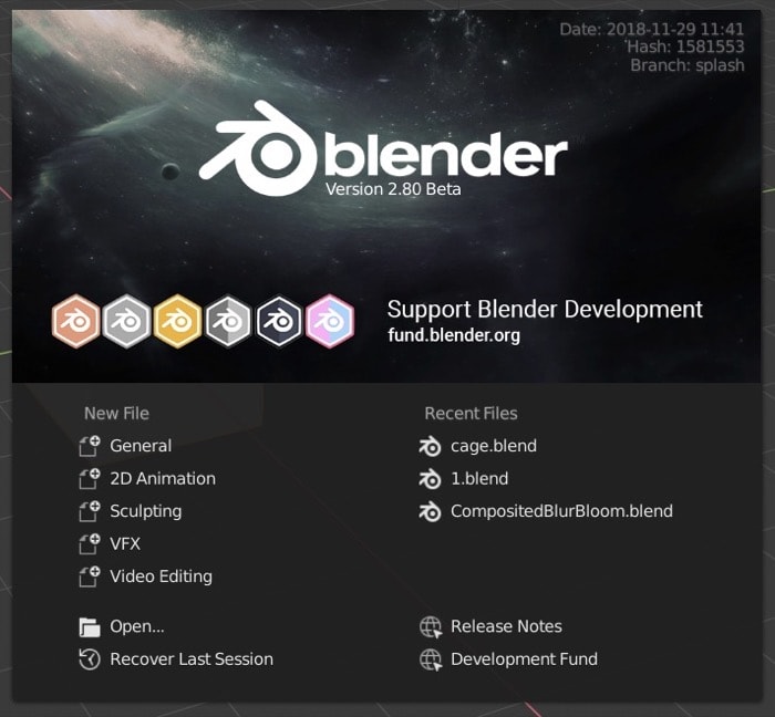 Blender 2.80 beta