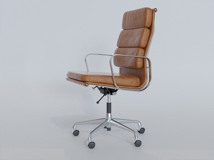 Free Charles & Ray Eames office chair • Blender 3D Architect