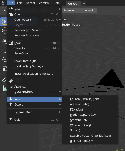 Importing DXF files to Blender 2.8 Blender Architect