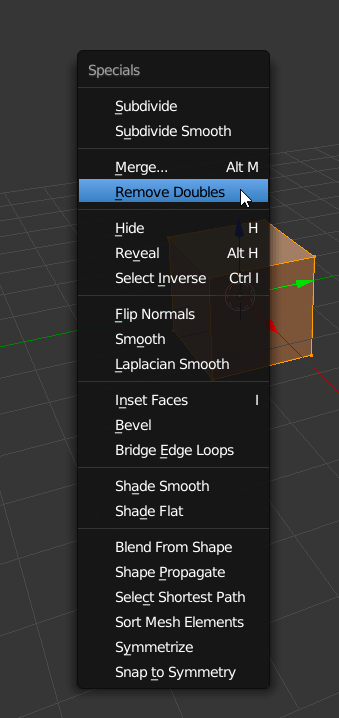 Tvunget Hændelse implicitte Blender 2.8: Where is the Remove Doubles? • Blender 3D Architect