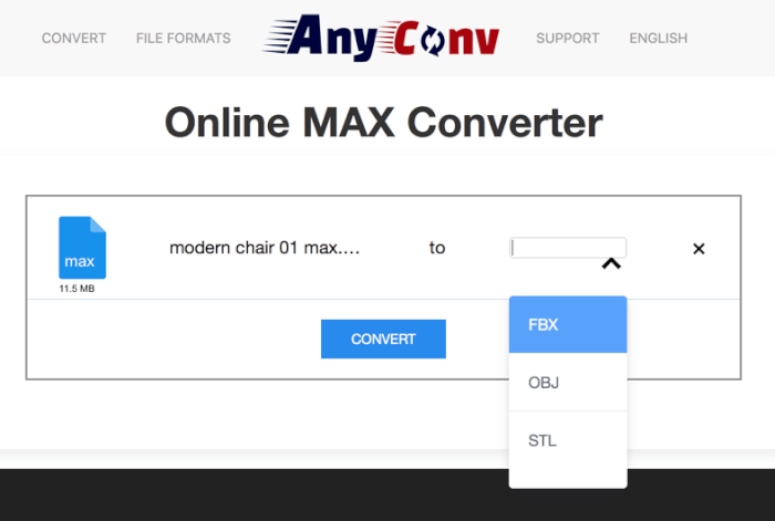 How to convert MAX files to FBX or OBJ without 3ds Max? • Blender Architect