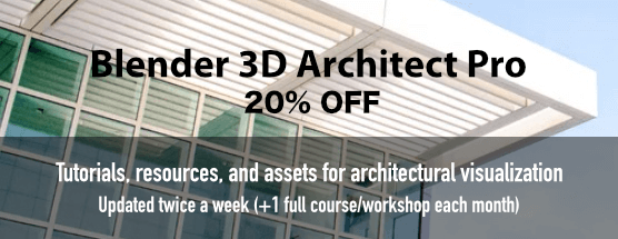 Blender 3D Architect Pro - 20% OFF Blender 3D Architect Pro